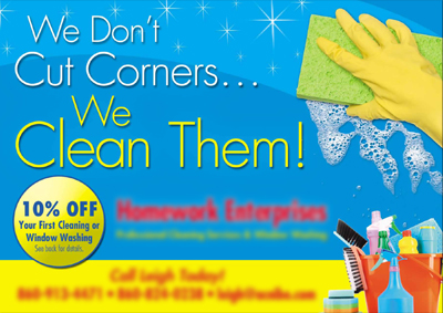 Successful Cleaning Services Postcard Campaign