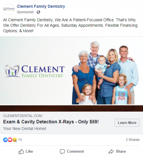 dental-facebook-ad-idea