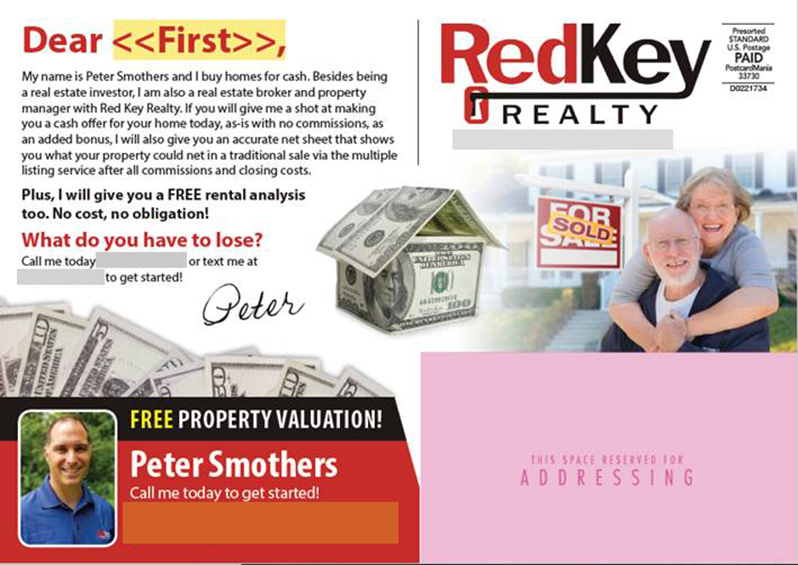 Successful Real Estate Investment Postcard
