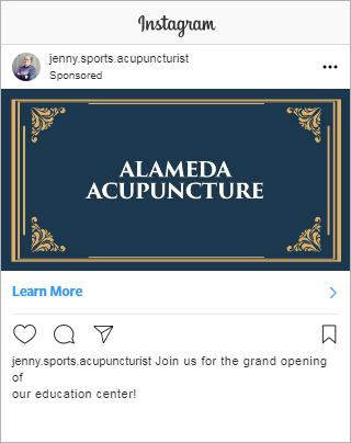 Successful Physical Therapy Instagram Ad