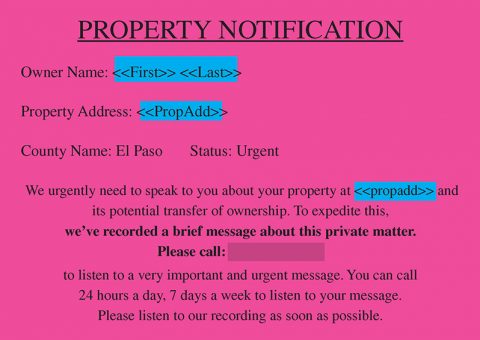 Successful Real Estate Investment Postcard