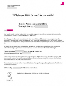 Lender Assets Management, LLC