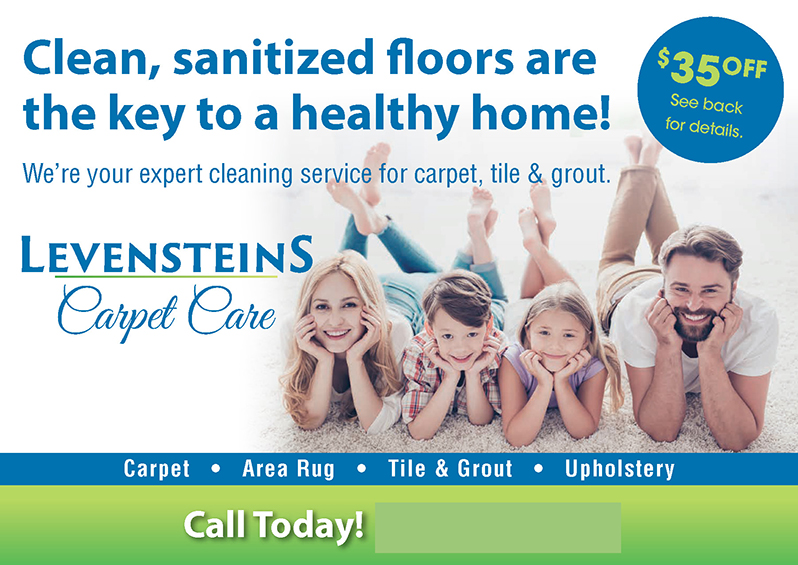 Successful Carpet Cleaning Postcard