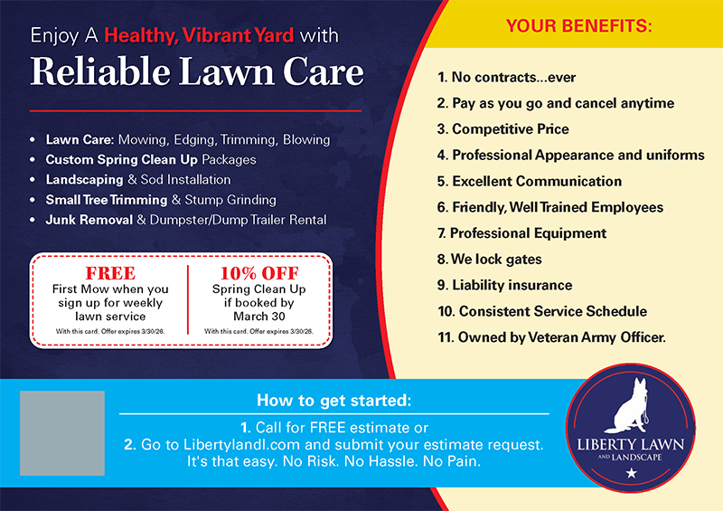 Successful Landscaping Postcard Campaign