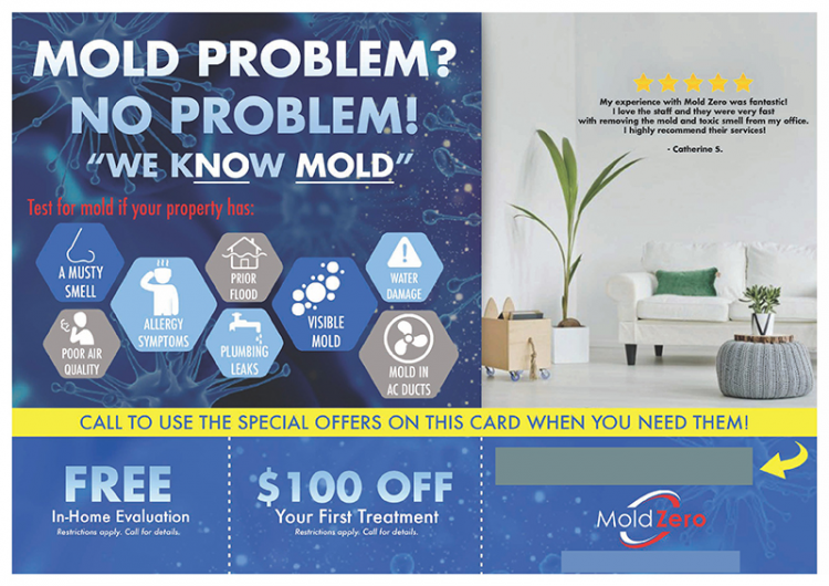 Mold Zero Postcard