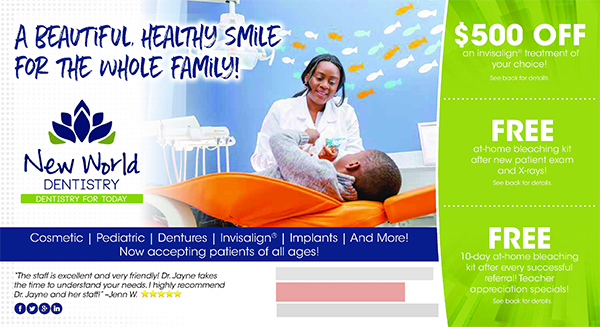 Successful Dental Services Postcard Campaign