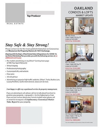 Successful Real Estate Mailer