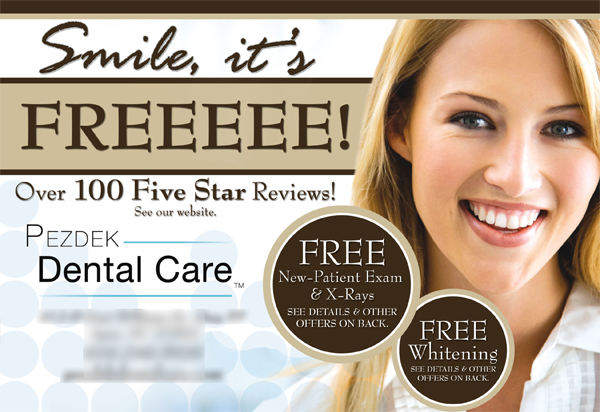 Successful Dental Services Postcard Campaign