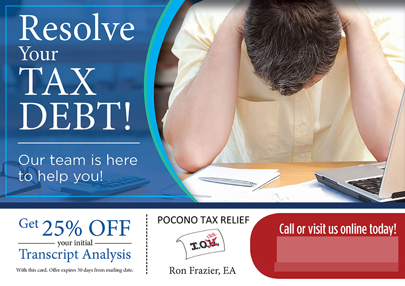 Successful Accounting/Taxes Postcard