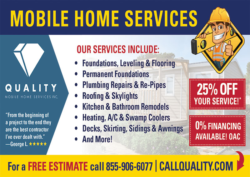 Successful Mobile Home Services Postcard Campaign