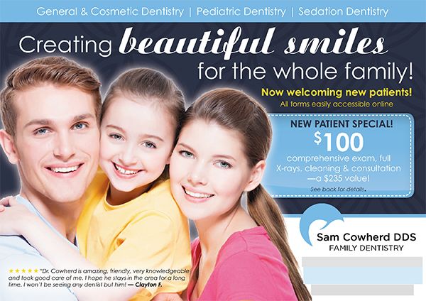 Successful Dental Services Postcard Campaign