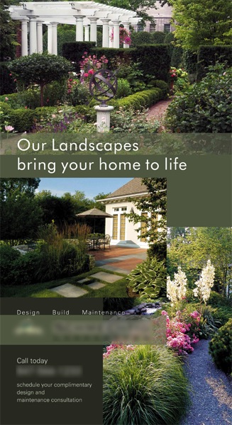 Successful Landscaping Postcard Campaign