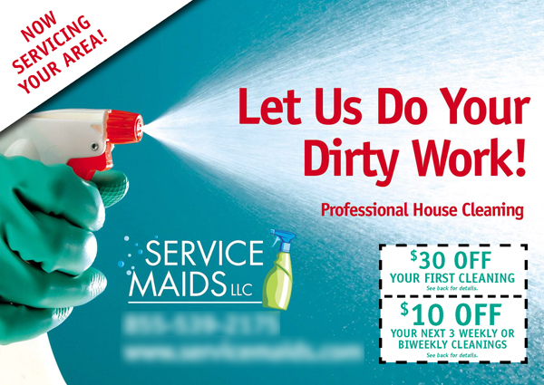 Successful Cleaning Services Postcard Campaign