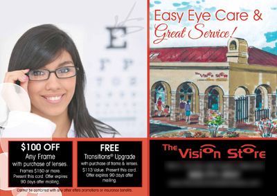 Successful Optometry Postcard Campaign