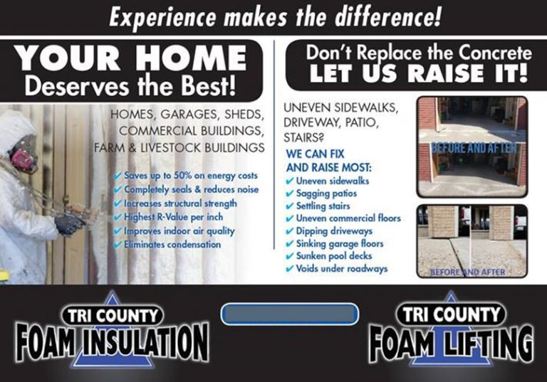 Tri County Foam Insulation & Concrete Lifting