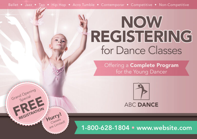 Advertisement For Dance Classes