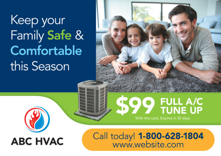 26 Cool HVAC Direct Mail Postcard Marketing Ideas You Should Steal