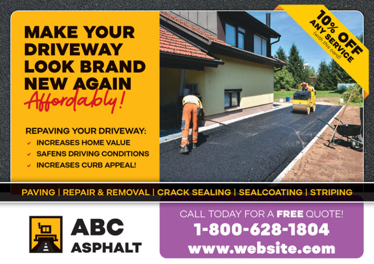 Asphalt Paving Marketing Ideas