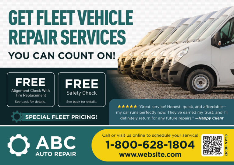 Auto Service Marketing Sample