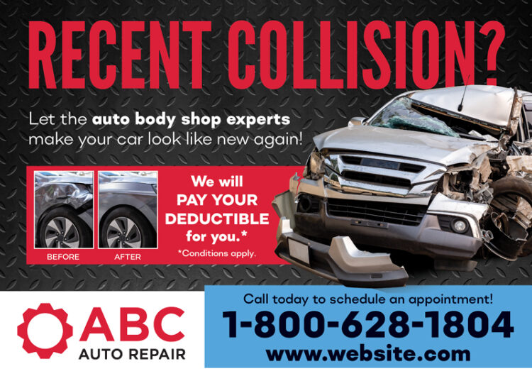 15 Brilliant Auto Repair Marketing/Direct Mail Postcard Templates You