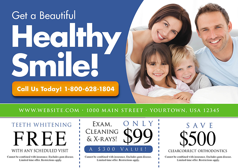 Beautiful Smile Dental Postcard