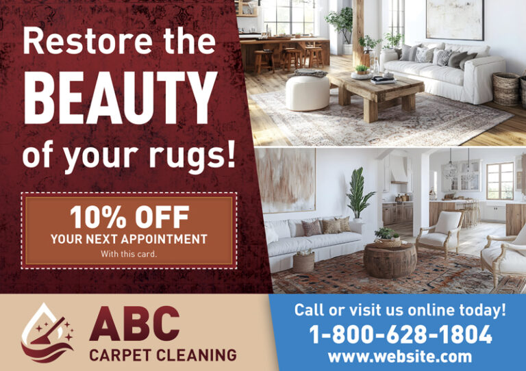 Carpet And Upholstery Steam Cleaner Advertising