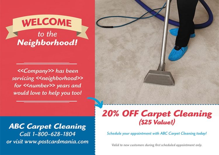 11 Brilliant Carpet Cleaning Direct Mail Postcard Advertising Examples