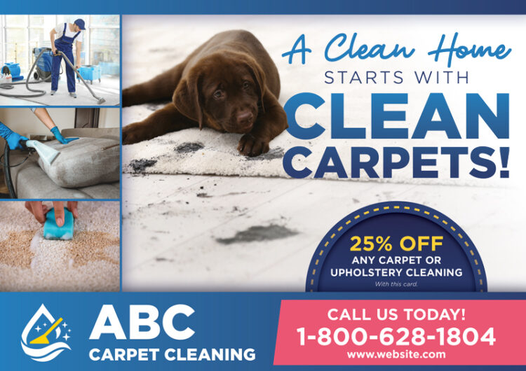 11 Brilliant Carpet Cleaning Direct Mail Postcard Advertising Examples