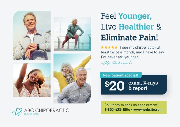 Chiropractic Advertising Example For Lead Generation
