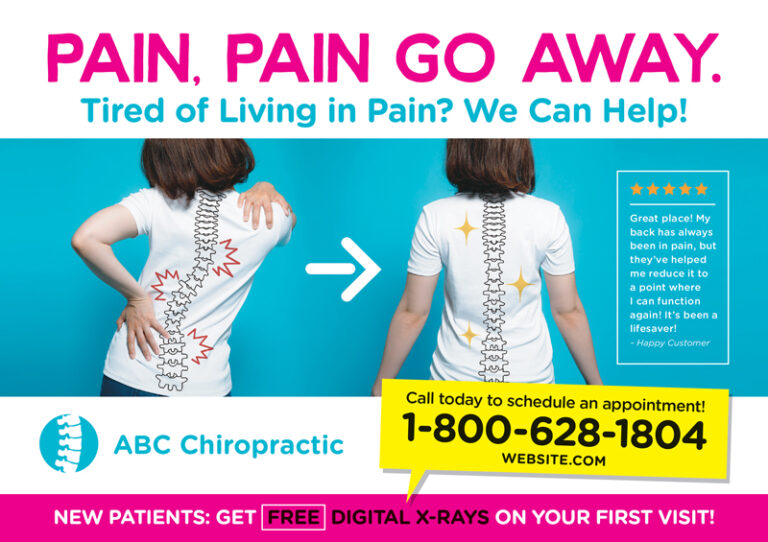 Chiropractic Mailer Design