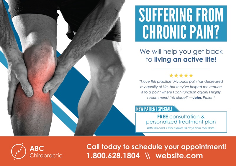 Chiropractic Marketing Promotional Mailer