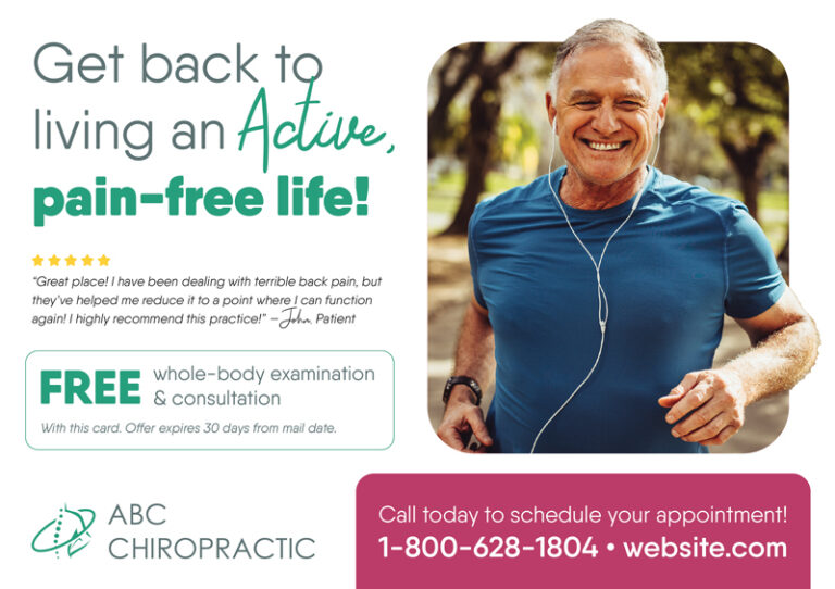 Chiropractor Direct Mail