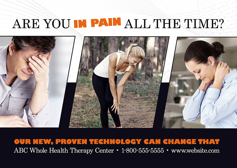 Chiropractor Direct Mailer Idea