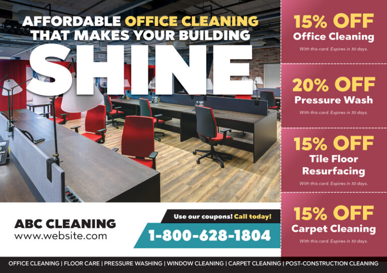 Cleaning Personalized Postcard