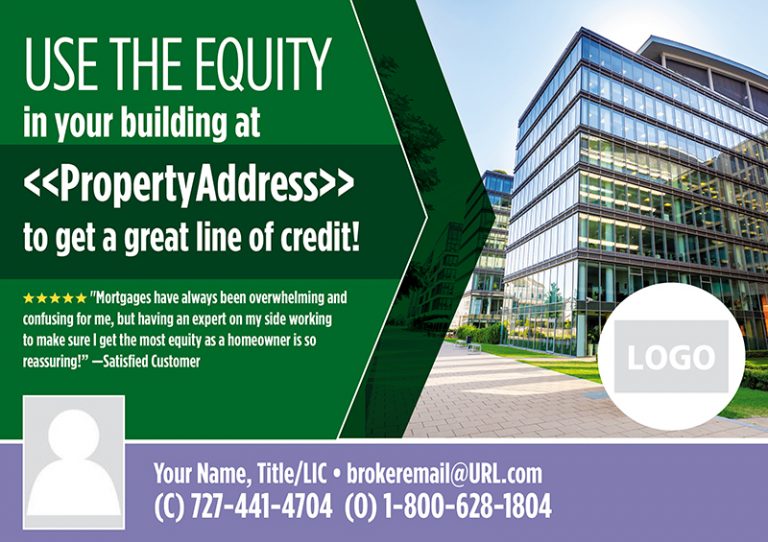 Commercial Mortgage Postcard