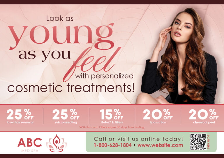 Cosmetic Med Spa Postcard