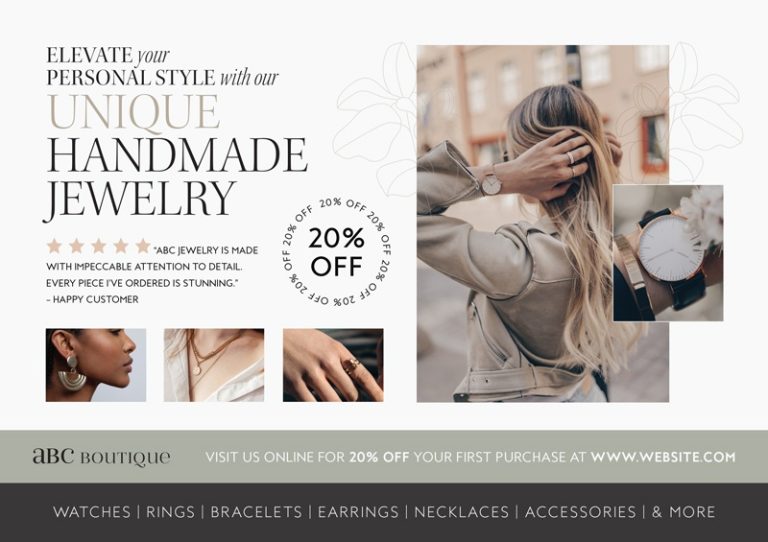 Custom Ecommerce Postcard Designs