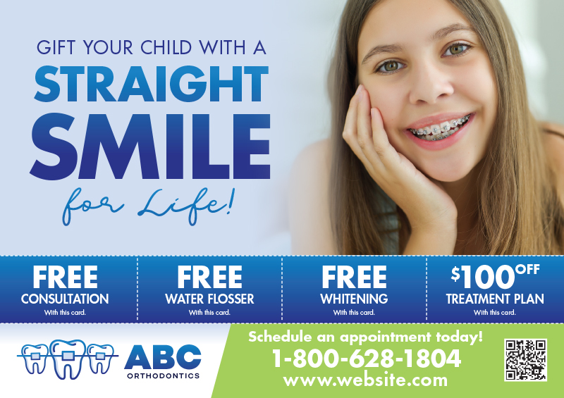 Orthodontic Postcard Sample
