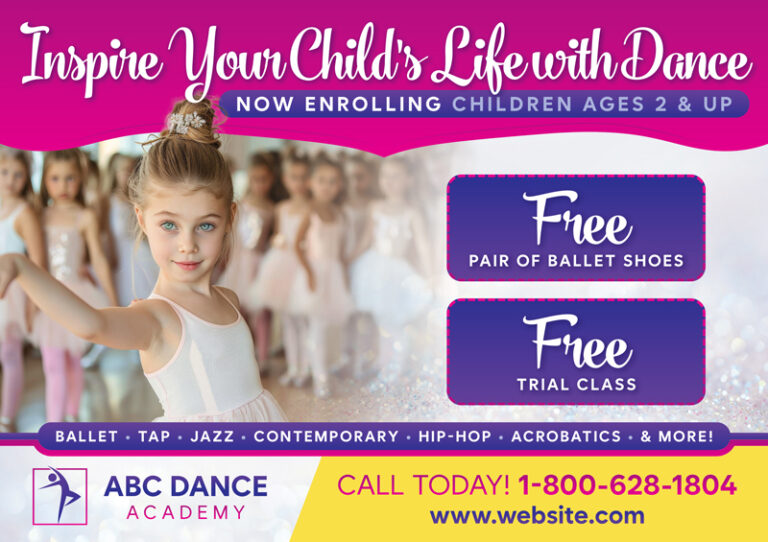Dance Class Postcard