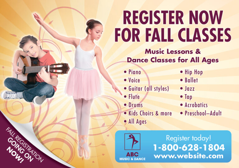 Dance Studio Advertising