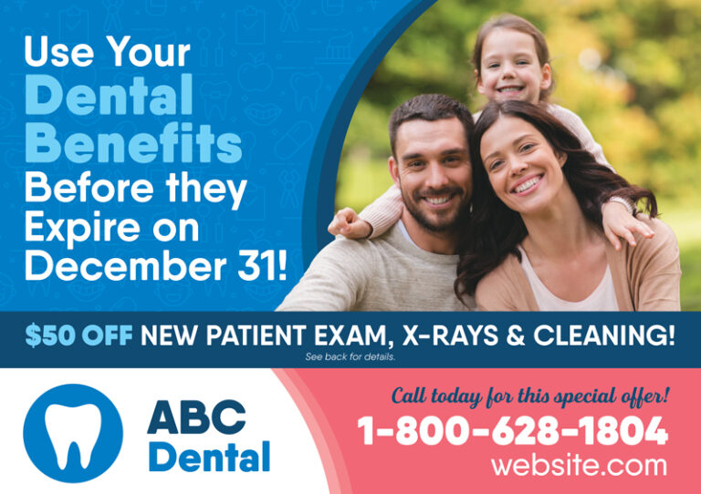 Dental Benefits Expiration Marketing