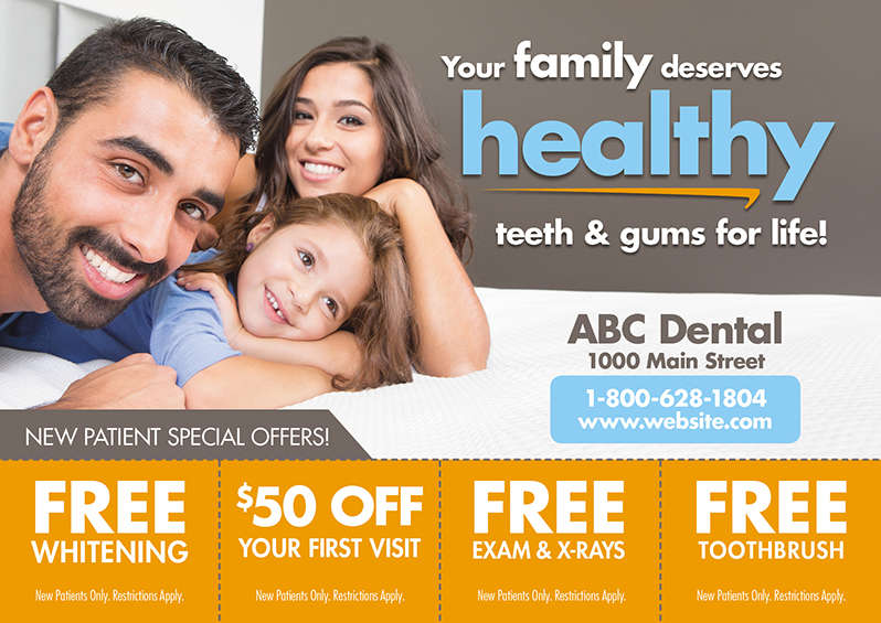 Dental Bulk Mail Postcard