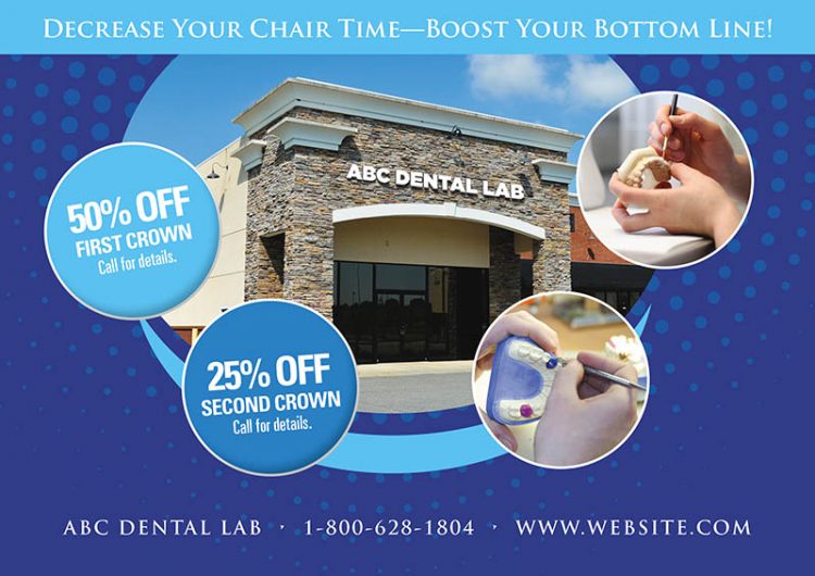 7 Brilliant Dental Lab Postcard/Direct Mail Marketing Templates