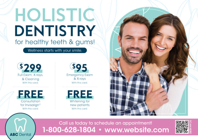 Dental Postcard with Coupon Offers