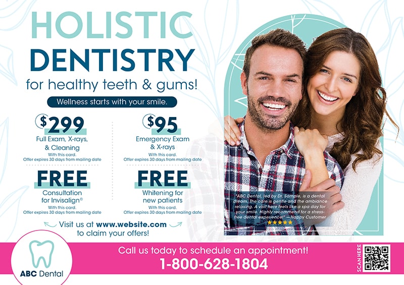 Dental Postcard with Coupon Offers