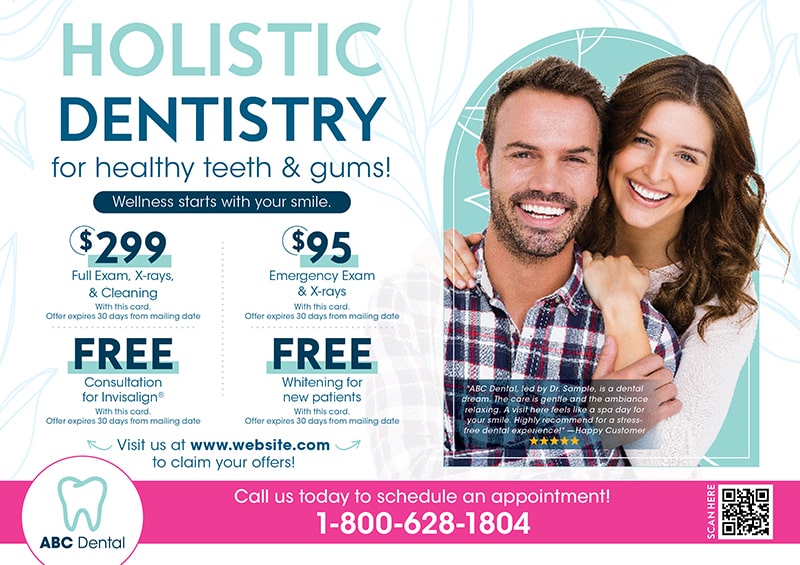 Dental sample promotions