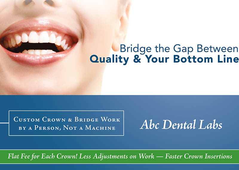 Dental Supply Lab Marketing Postcard