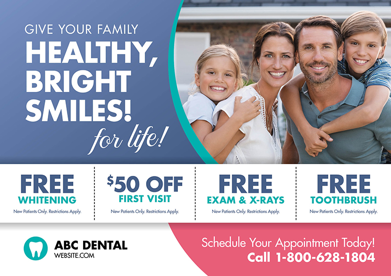 Dentist Coupon Postcard