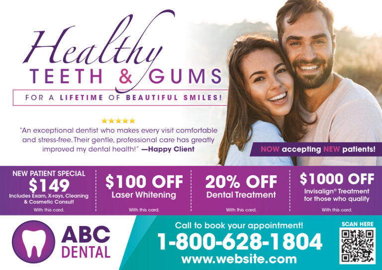 Dentist Marketing Postcard