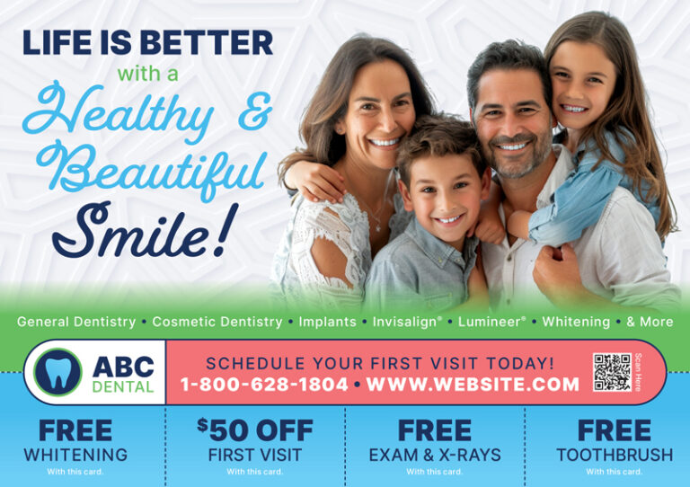 Dentist Postcard Mailer